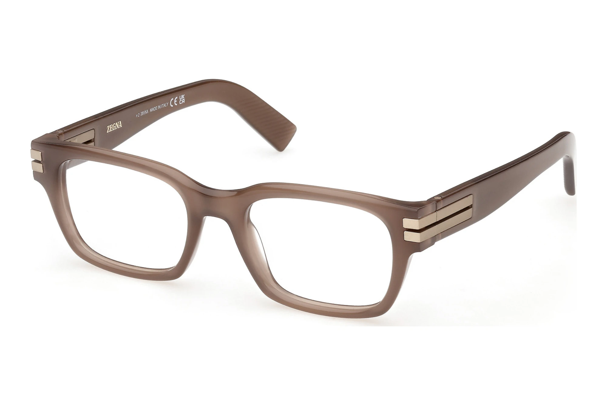 Zegna   EZ5348 045 Glänzend Hellbraun