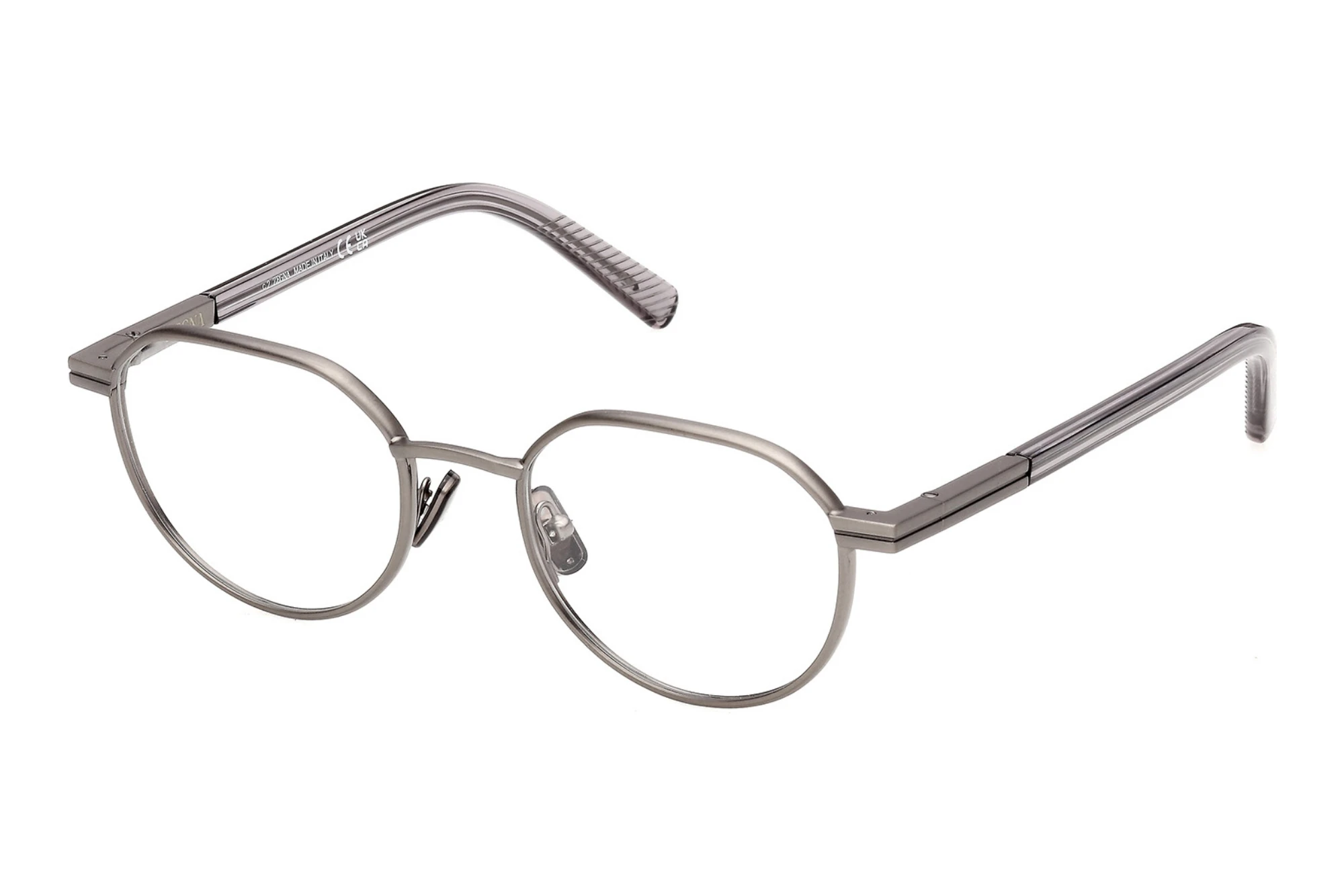 Zegna   EZ5368 013 Matt Dunkel Ruthenium