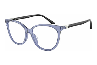 Emporio Armani EA3249U 6200 Shiny Transparent Blue