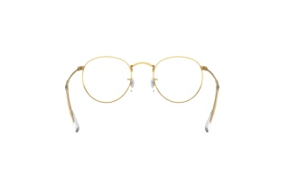 Widok z tyłu Ray-Ban ROUND METAL (RX3447V - 3105)