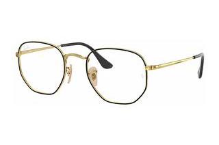 Ray-Ban RX6448 2991 Black On Gold