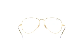 Widok z tyłu Ray-Ban AVIATOR (RX6489 - 2890)