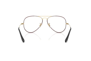Widok z tyłu Ray-Ban AVIATOR (RX6489 - 3175)