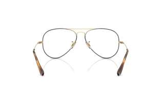 Widok z tyłu Ray-Ban AVIATOR (RX6489 - 3177)
