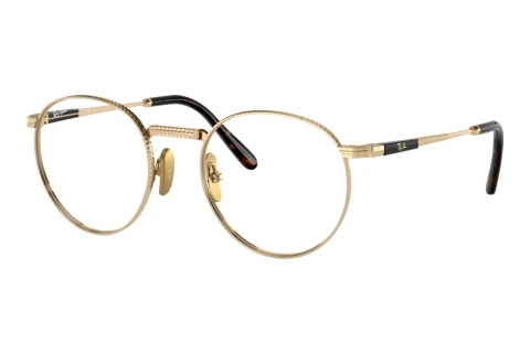 Okulary korekcyjne Ray-Ban Round Titanium (RX8237V 1220)