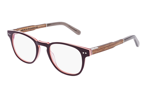 Okulary korekcyjne Wood Fellas Bogenhausen Premium (10936 walnut/brown lila)