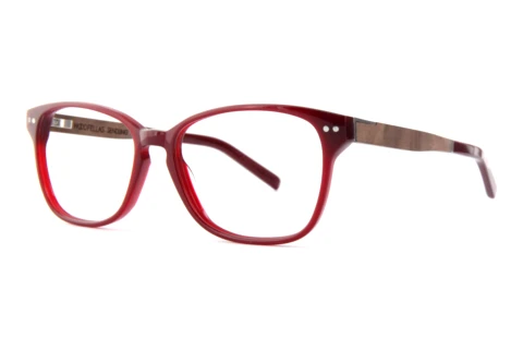 Okulary korekcyjne Wood Fellas Sendling Premium (10937 curled/burgundy)