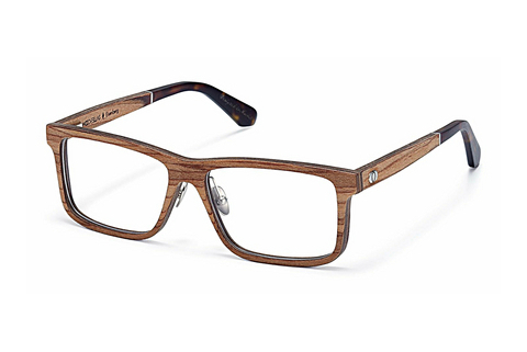 Okulary korekcyjne Wood Fellas Eisenberg (10943 zebrano)