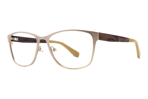 Okulary korekcyjne Wood Fellas Wallenburg (10967 curled/gold matte)
