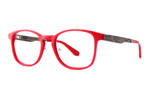 Okulary korekcyjne Wood Fellas Friedenfels (10975 curled/red)