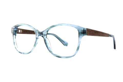 Okulary korekcyjne Wood Fellas Rosenberg Premium (10993 walnut/smoked blue)