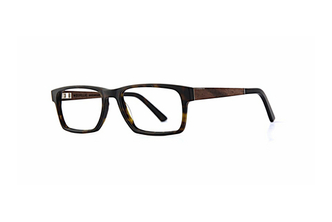 Okulary korekcyjne Wood Fellas Maximilian (10999 curled/havana matte)