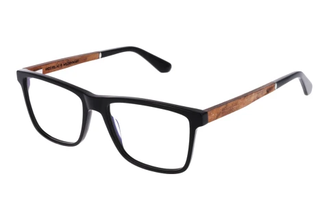 Okulary korekcyjne Wood Fellas Wildenwart (11003 curled/black)