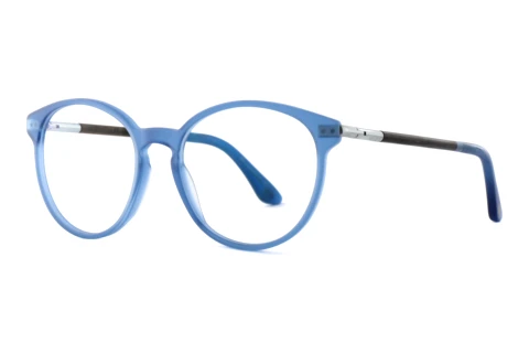 Okulary korekcyjne Wood Fellas Halo (11020 black oak/crystal blue)