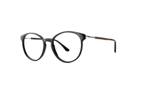 Okulary korekcyjne Wood Fellas Halo (11020 curled/black)