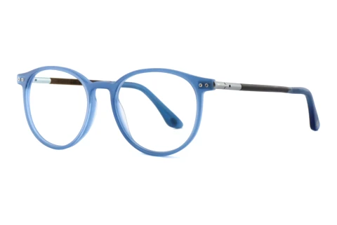 Okulary korekcyjne Wood Fellas Point (11037 black oak/crystal blue)