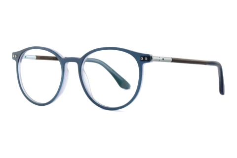 Okulary korekcyjne Wood Fellas Point (11037 curled/blue)