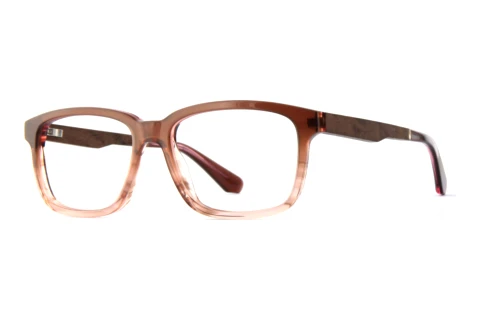 Okulary korekcyjne Wood Fellas Reflect (11039 curled/brw)
