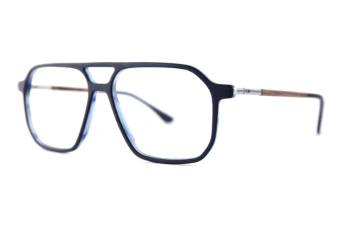 Okulary korekcyjne Wood Fellas Blip (11041 curled/blue)