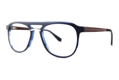 Okulary korekcyjne Wood Fellas Flux (11044 curled/brown)