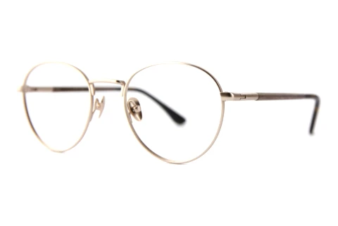 Okulary korekcyjne Wood Fellas Mod (11048 curled/gold)