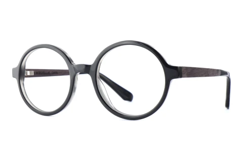 Okulary korekcyjne Wood Fellas Oasis (11057 black oak/grey)