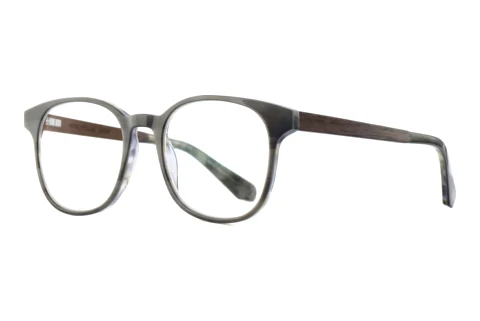 Okulary korekcyjne Wood Fellas GLOW (11079 black oak/grey)