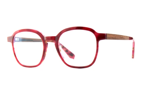 Okulary korekcyjne Wood Fellas BLOOM (11084 macassar/burgundy)