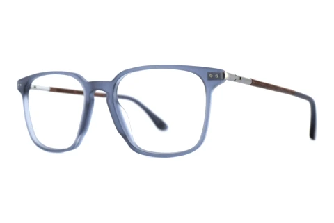 Okulary korekcyjne Wood Fellas DAWN (11086 curled/blue)