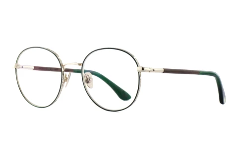 Okulary korekcyjne Wood Fellas WIPE (11090 curled/gold/green)