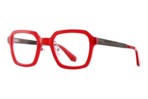 Okulary korekcyjne Wood Fellas CALIMA (11114 black oak/red)