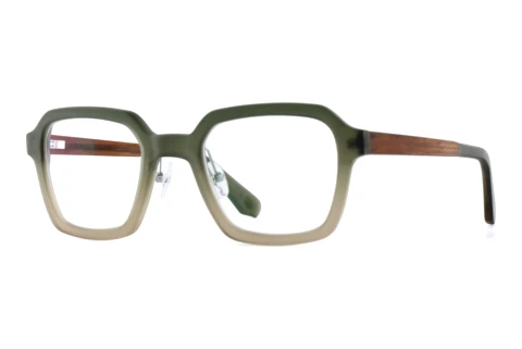 Okulary korekcyjne Wood Fellas CALIMA (11114 macassar/green)