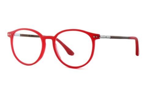 Okulary korekcyjne Wood Fellas SPOT (11120 curled/red)