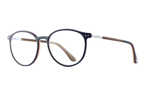 Okulary korekcyjne Wood Fellas SPOT (11120 macassar/blue)