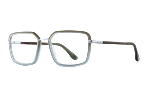 Okulary korekcyjne Wood Fellas LEVANTE (11128 curled/mud/silver)