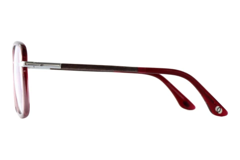 Okulary korekcyjne Wood Fellas SERENO (11129 curled/red/silver)