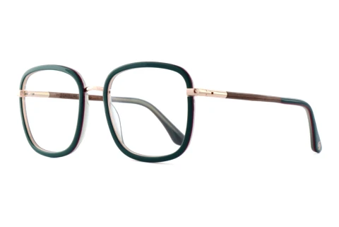 Okulary korekcyjne Wood Fellas SERENO (11129 macassar/green/rose gold)