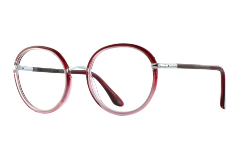 Okulary korekcyjne Wood Fellas OSTRO (11130 curled/red/silver)
