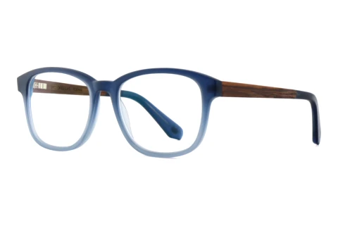 Okulary korekcyjne Wood Fellas FOEHN (11131 macassar/blue)