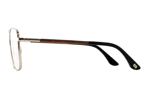 Okulary korekcyjne Wood Fellas DUNE (11132 walnut/black/gold)