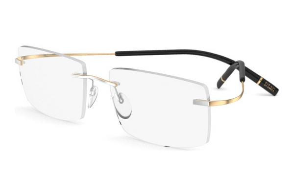 Okulary korekcyjne Silhouette Tma The Icon Gold Edition (5539-IZ 7520)