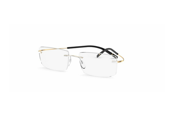 Okulary korekcyjne Silhouette Tma The Icon Gold Edition (5539-IZ 8080)