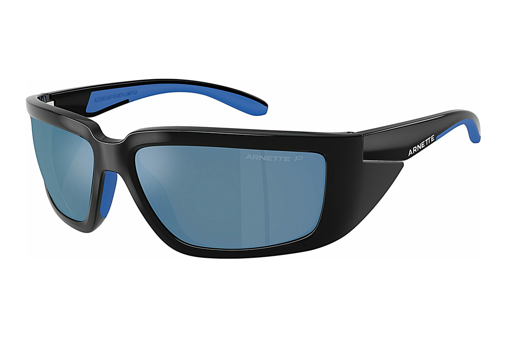 Arnette   AN4355 275322 Dark Grey Mirror Water PolarBlack/Royal Blue Rubber