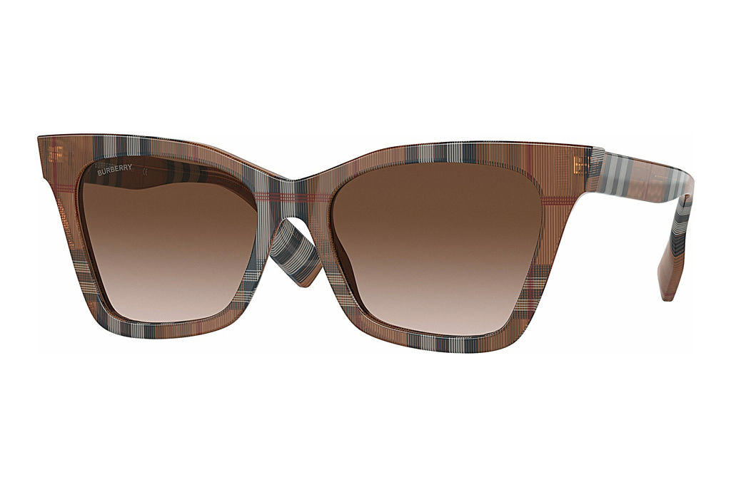 Burberry   BE4346 396713 Gradient BrownCheck Brown