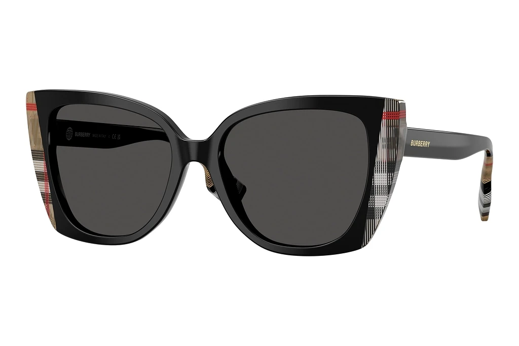 Burberry   BE4393 405587 Dark GreyBlack/Vintage Check