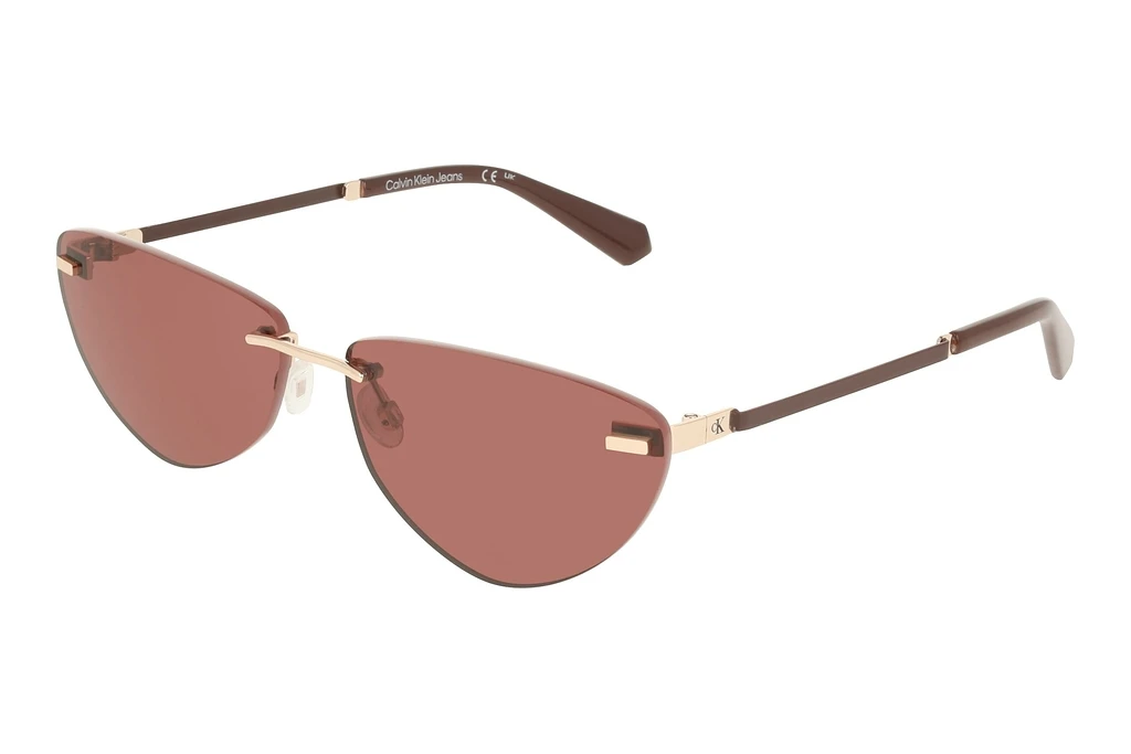 Calvin Klein   CKJ25208S 723 YELLOW GOLD/BURGUNDY