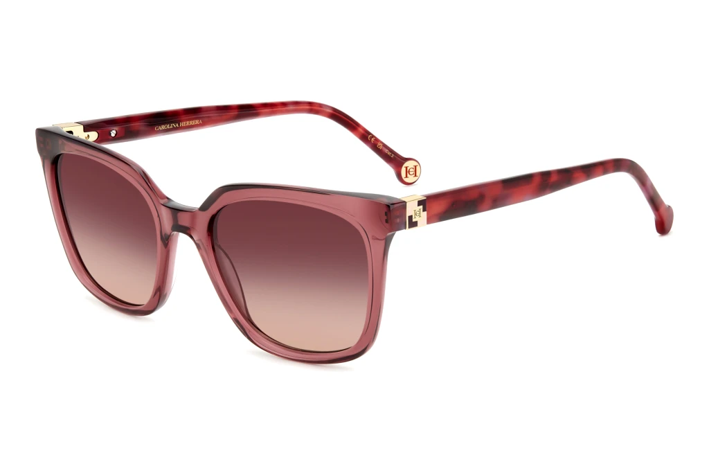 Carolina Herrera   HER 0236/S 82U/3X PINK DOUBLESHADEBURGUNDY