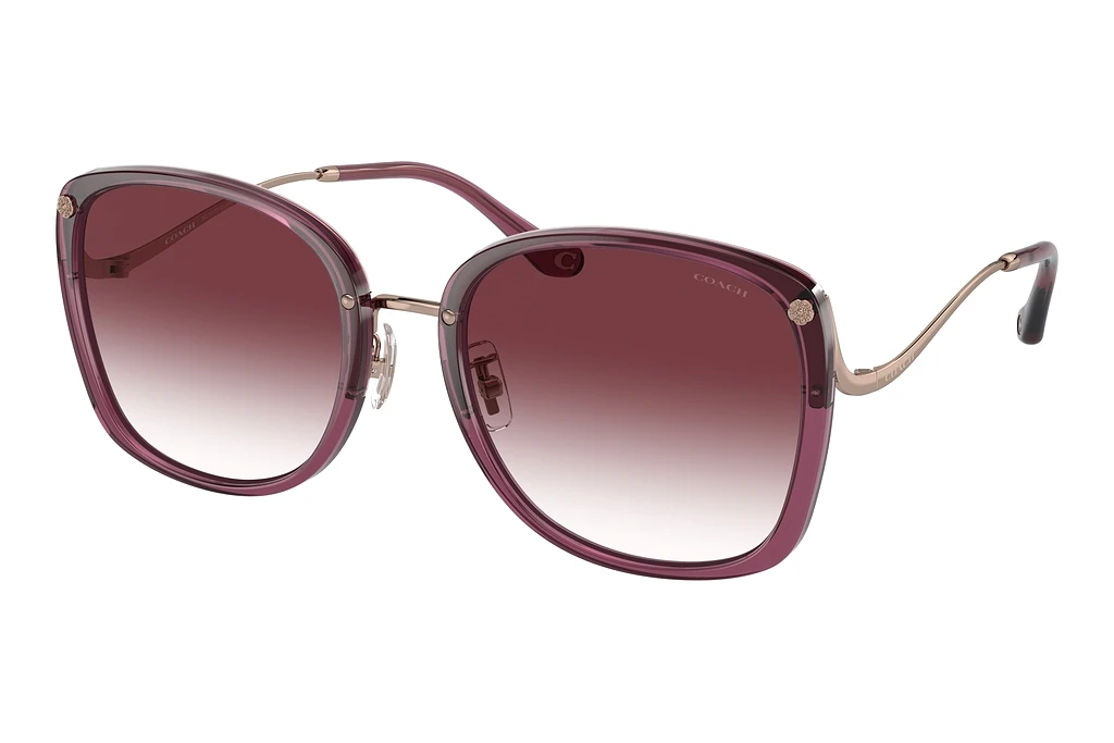 Coach   HC7157D 58013P Purple Clear GradientTransparent Berry