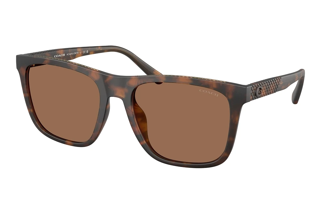 Coach   HC8427U 512073 Brown SolidMatte Dark Tortoise