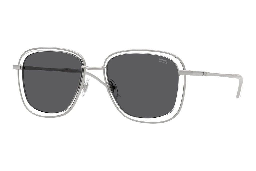 Diesel   DL1017 100787 Solid GreyMatte Silver